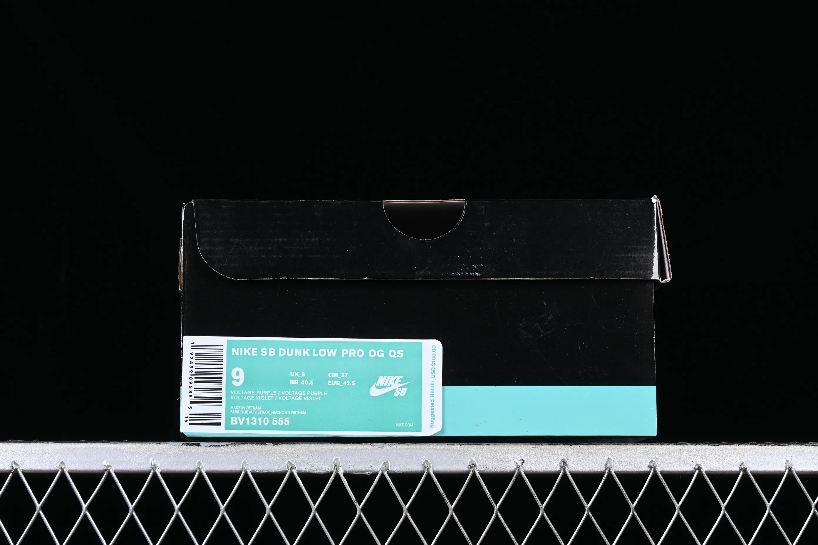 All categories Nk SB Dunk series Nk SB Dunk Low low-top sneakers M version pure original Concepts x Nk Dunk Low Pro SB "Purple lobster" full-layer purple lobster SB low-top sports and leisure sneakers BV1310-555